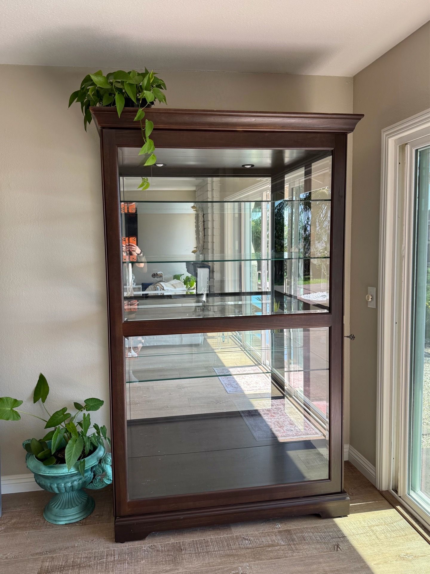 Tyler Kane Curio Display Cabinet Howard Miller