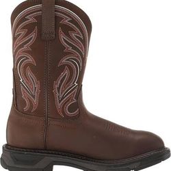 NEW SZ 11.5 Wide Men Work Boots Ariat Workhog Xt Soft Toe Round Boot