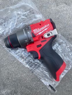 Milwaukee M12 FUEL 12V Lithium-Ion Brushless Cordless 1/2 in. Hammer Drill (Tool-Only)  $75