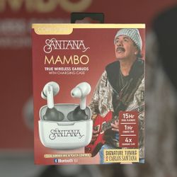 SANTANA MAMBO True Wireless Earbuds with charging case
