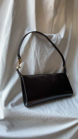 Salvatore Ferragamo Gancini Leather Shoulder Bag