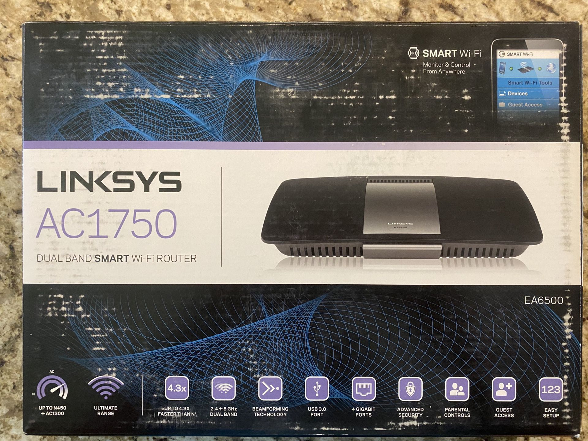 Linksys AC1750 Smart WiFi Router (Used)