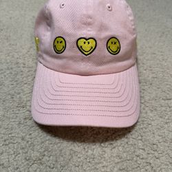 Smiley World x New Era Pink Strap back  Hat O/S
