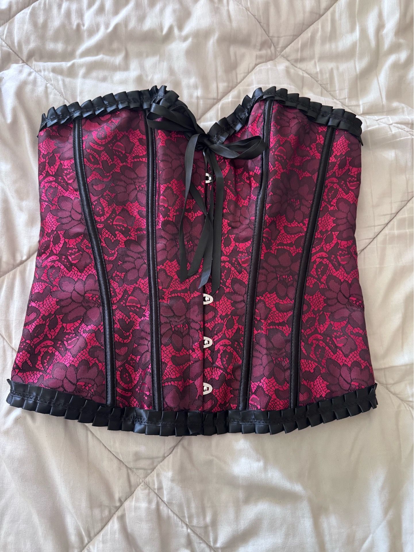 Red corset