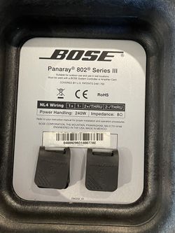 Bose-Panaray 802 Series 3 Thumbnail