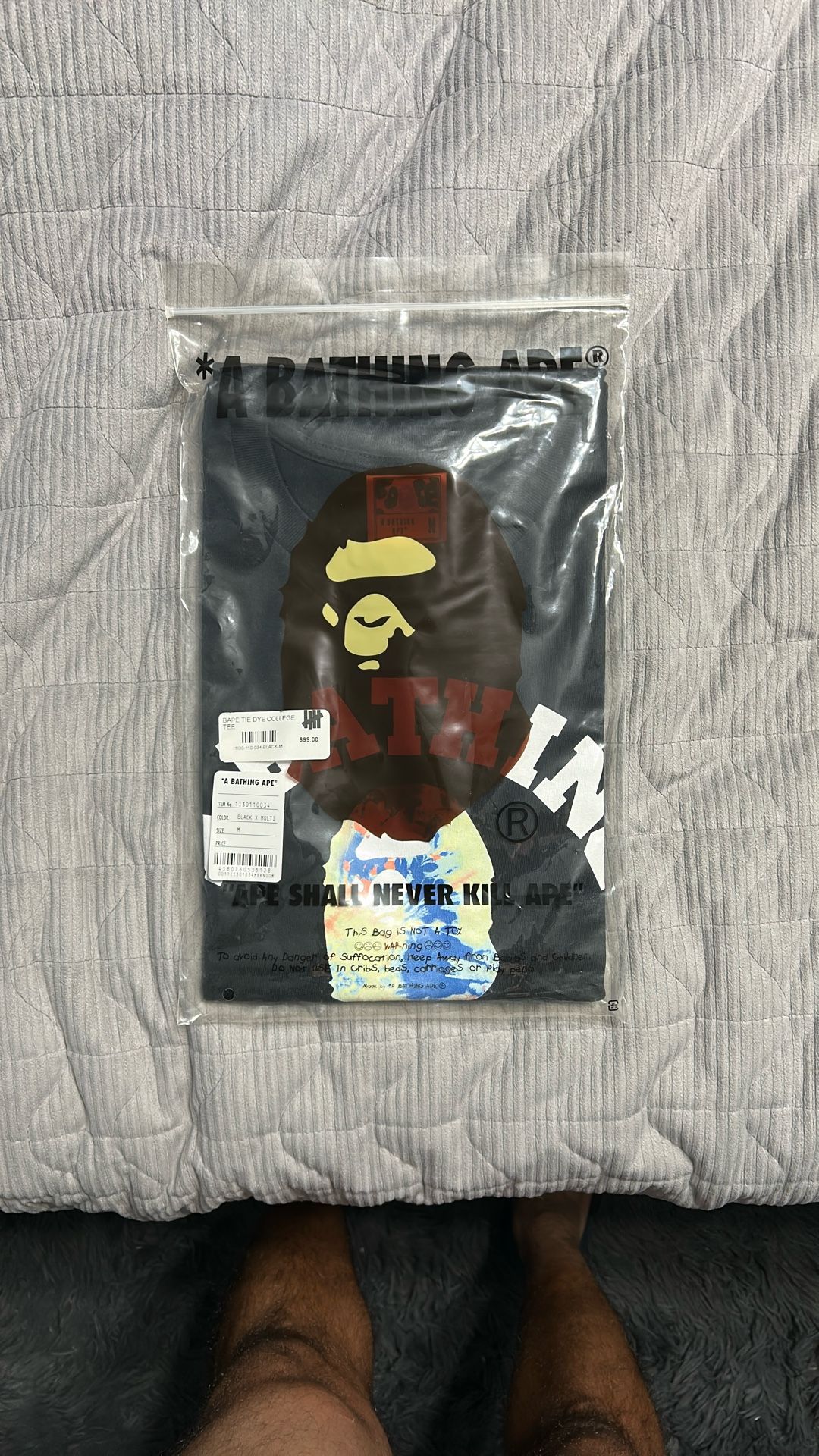 Bape Tie Dye College Tee