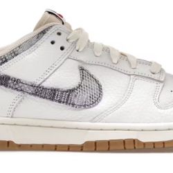 Nike Dunk Low White Denim Size 8.5 Men’s New