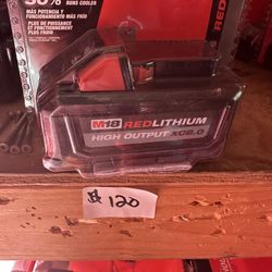 Brand New Milwaukee Batteries Stock Each Battery Has A Firm Price 