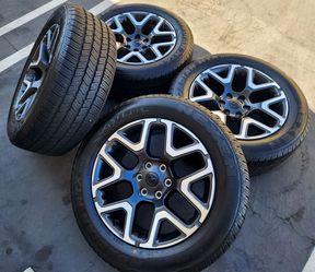 20” Dodge Ram 1500 New Wheels And Tires