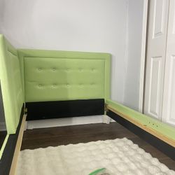 Green Bed Frame