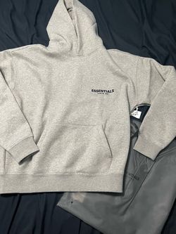 Ess hoodie light oat