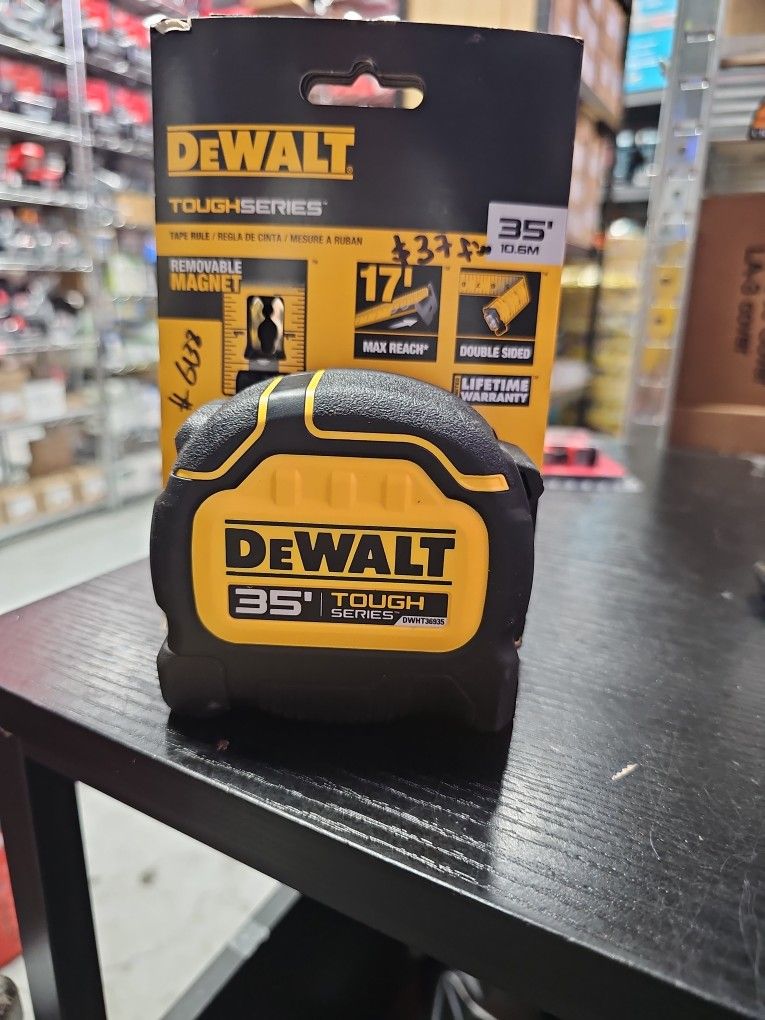 DEWALT
Tough Tape 35 ft. x 1-1/4 in. Tape Measure
