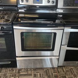 Stainless Steel Whirlpool Electric Stove 