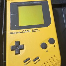 Yellow Game Boy