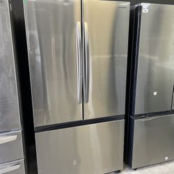 Samsung French Door Counter Depth Refrigerator - Plain Face 