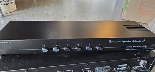 Monoprice 6 Channel Speaker Selector