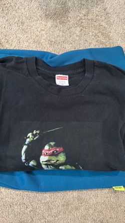 Supreme black Raphael t-shirt Size XL
