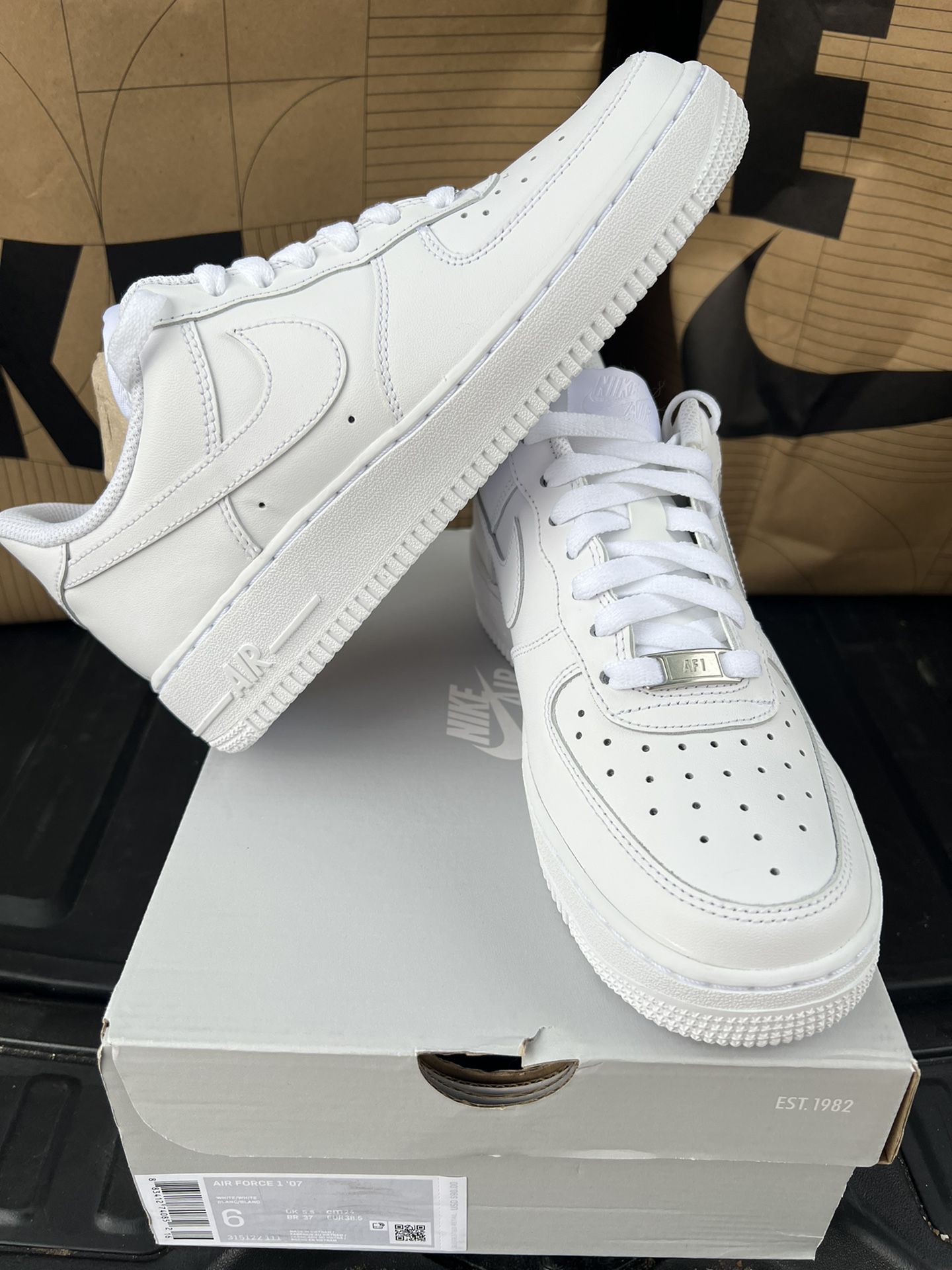 Nike Air Force 1 White/Blue Whisper for Sale in The Bronx, NY - OfferUp