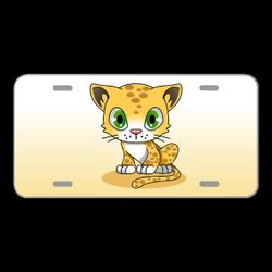 License Plate Novelty Car Front Animal Cute Cartoon Design Pet