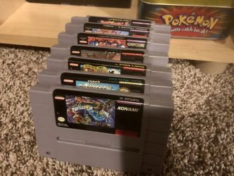 Super Nintendo 7 Game Lot