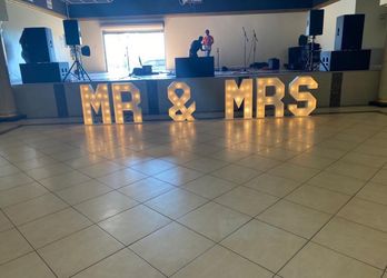 Marquee Wood Letter For Events