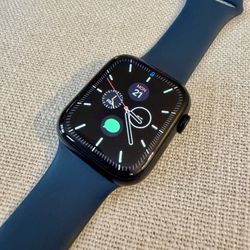 Apple Watch Series 7 GPS, 45mm Midnight Aluminum Case with Sport Band
