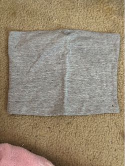 Grey tube top