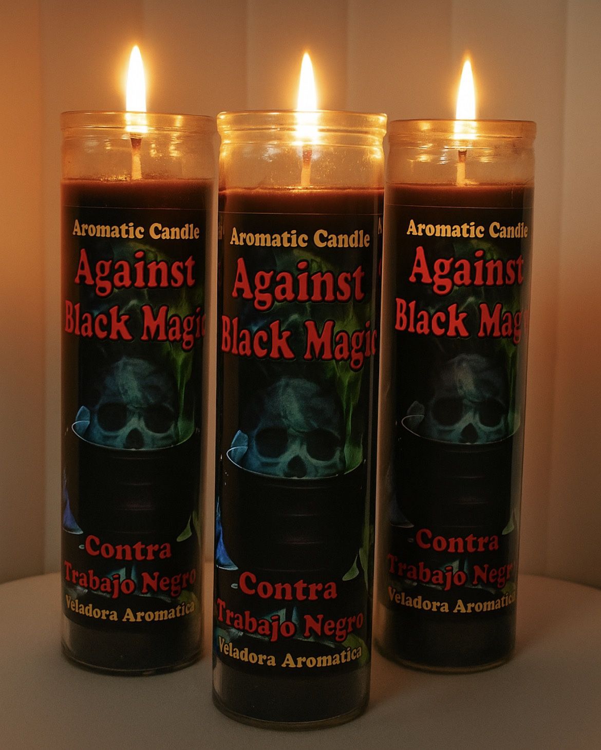 Against Black Magic Candle  Protection from Evil & Negative Energy
