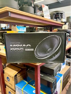 Deaf Bonce Apocalypse AP‑M81AC PRO 8″ Mid-Range Speakers – 300W RMS / 600W Max, 4‑Ohm Pair