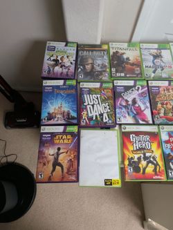Xbox 360 Game Bundle – 14 Games – Kinect, Guitar Hero, Call of Duty & More