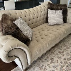 Custom Chesterfield Tufted Sofa