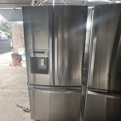 Kenmore French Door Apt Size 33” Stainless Steel Fridge 