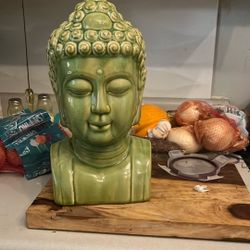 Celadon (ceramic) Jade Buddha