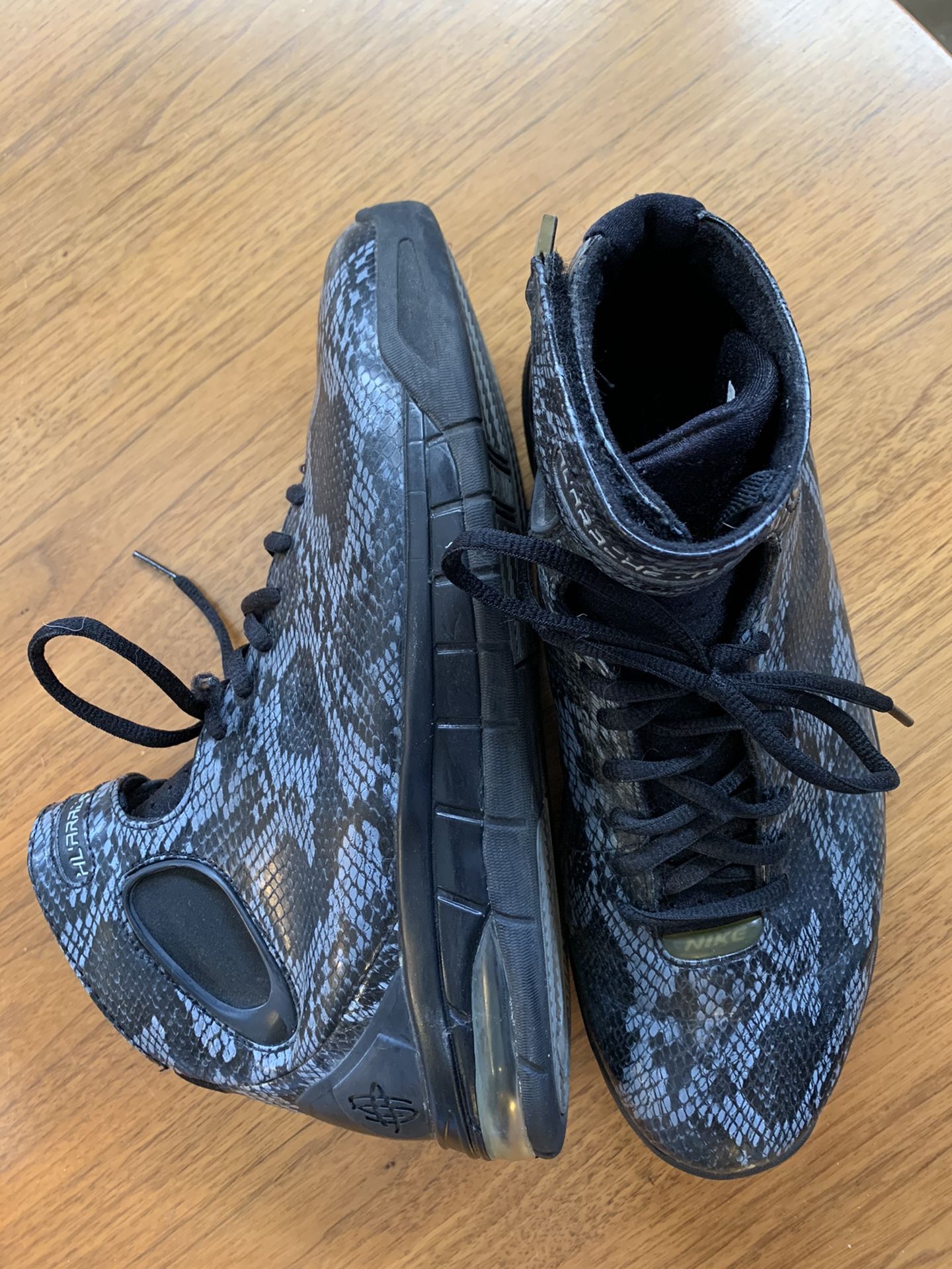 Nike Hurache Max 2k4 Black Snakeskin Size 101