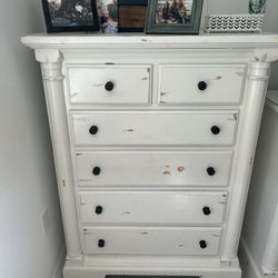 Bedroom Set, Headboard And Foot Board, Media  Center And Chest  