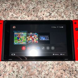 Nintendo Switch - Mario Edition (Used, Like New Condition)