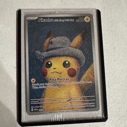 Pikachu Grey Felt Hat Van Goh