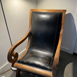 Beautiful Custom Leather Chair