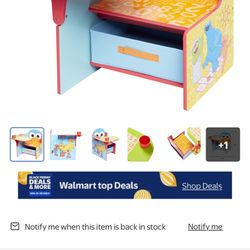 Brand New! Sesame Street Toddler Chair Desk 