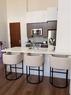 Modern Elegant Counter Bar Stools