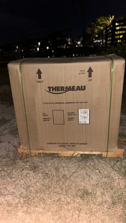 Brand New Thermeau TH125 Pool Heater & Chiller (125k BTU) , in box on pallet.