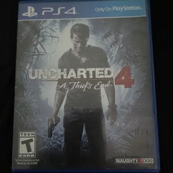 Ps4 Game Uncharted 4 