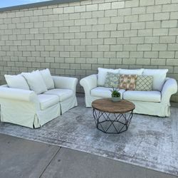 Rowe Couch Sofa Loveseat Set 