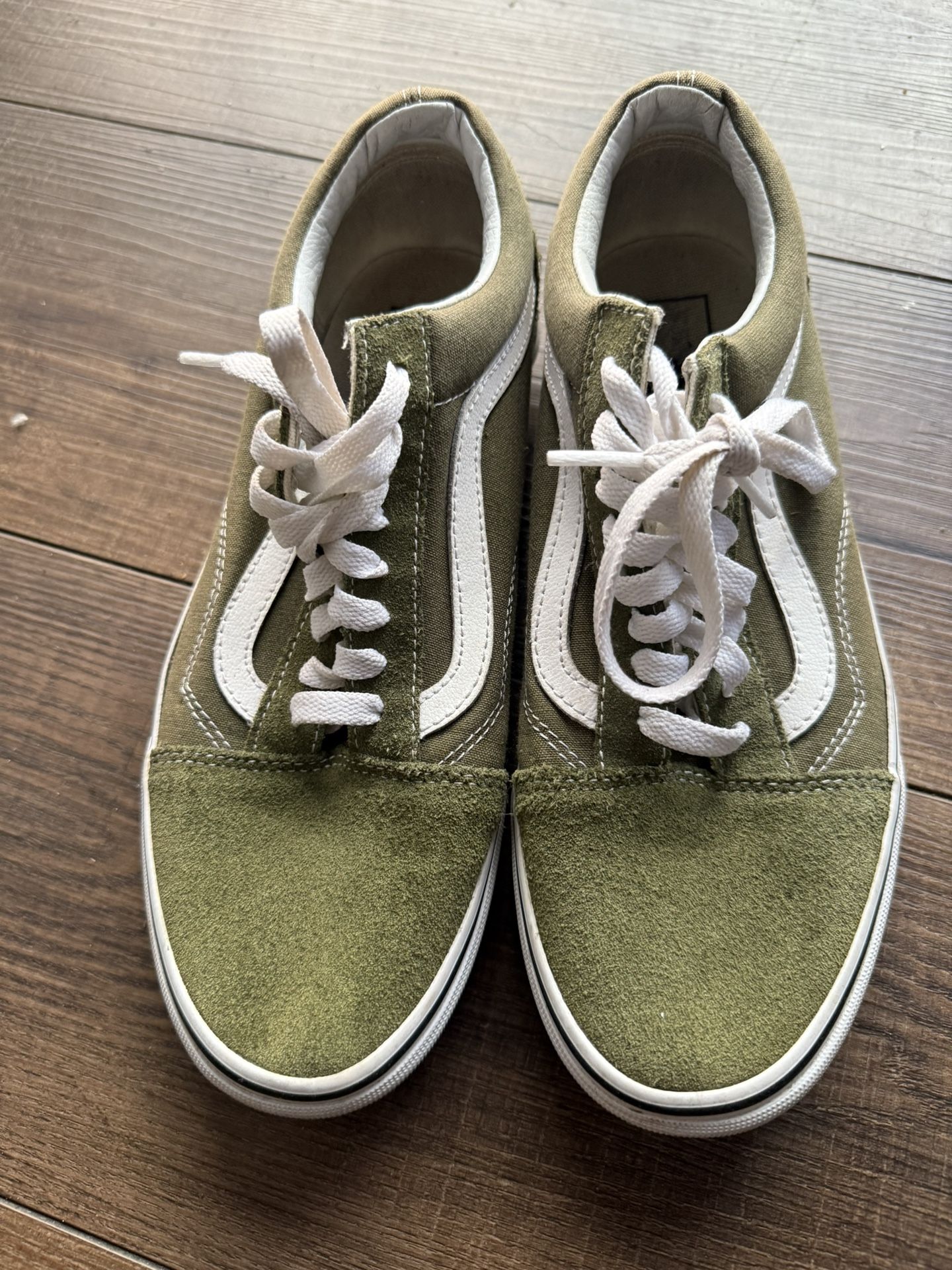 Olive Green Vans