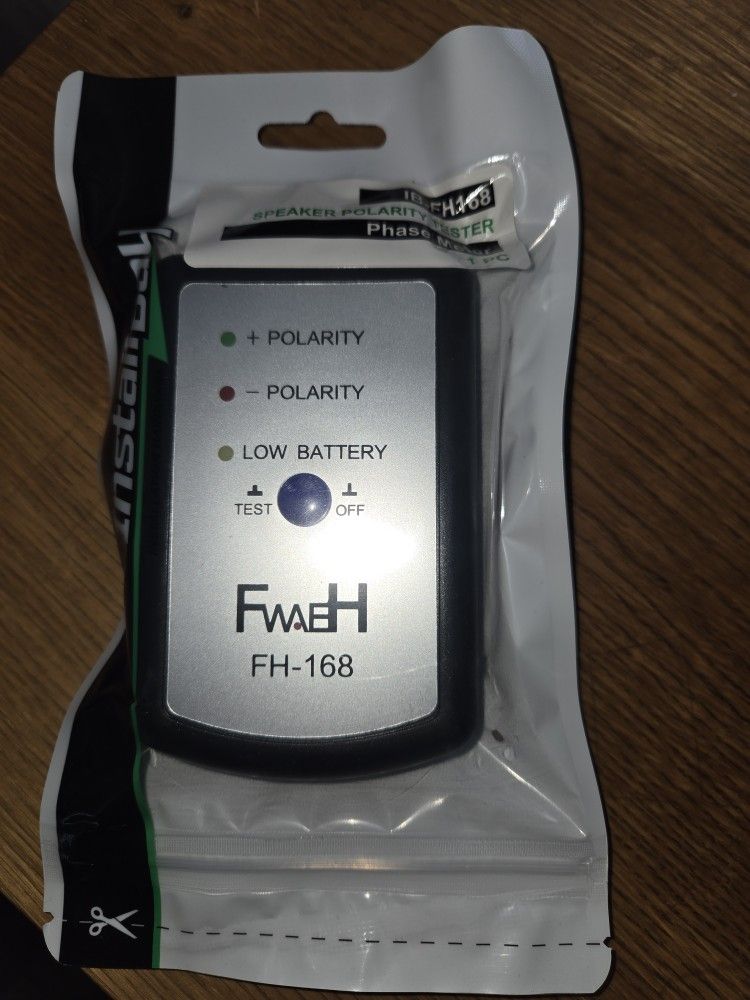 Speaker Polarity and Phase Meter Tester
