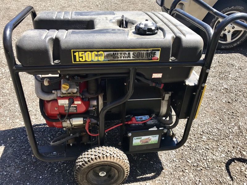 Generac generator 1500 watt guardian ultra source 50 amp with cord 30 HP OHVI