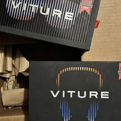 Viture One XR/AR Glasses - Black - Personal 120" HD Display And Neck Band Bundle