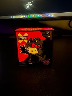 Hello Kitty x Godzilla Blind Box Toy #1