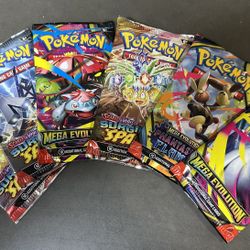 Pokemon Cards Booster Pack- 5 For $50