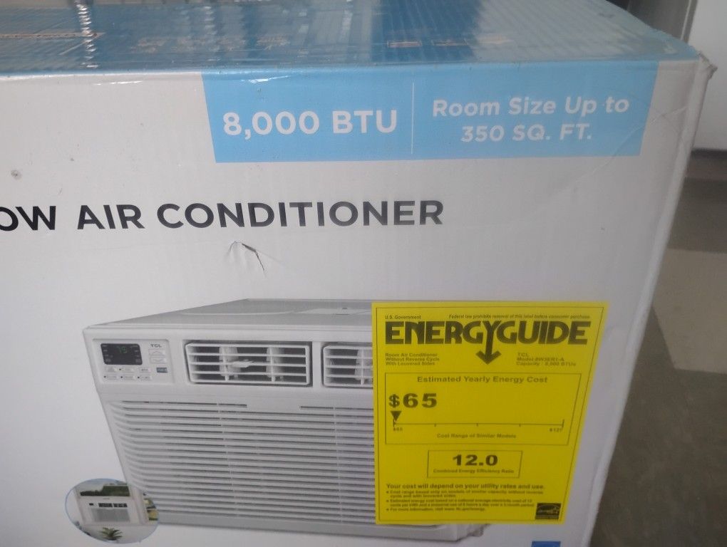 TLC 8,000 BTU Air Conditioner Still In Box Never